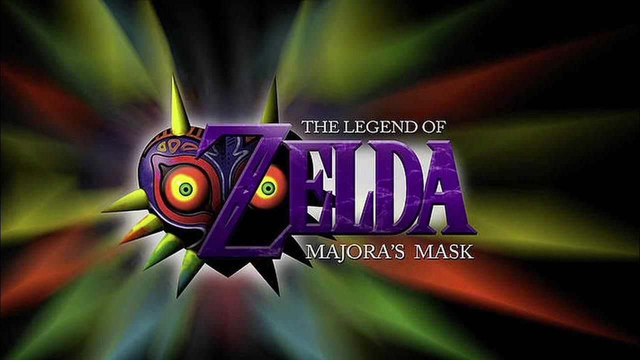 zelda majora's mask title logo nintendo switch online