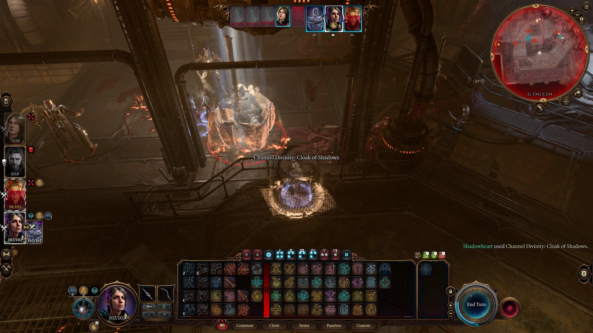 The Steel Watcher Titan seconds away from self-destructing in Baldur&rsquo;s Gate 3