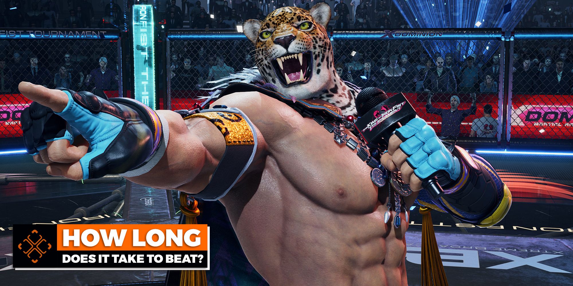 Game screen of King from Tekken 8.