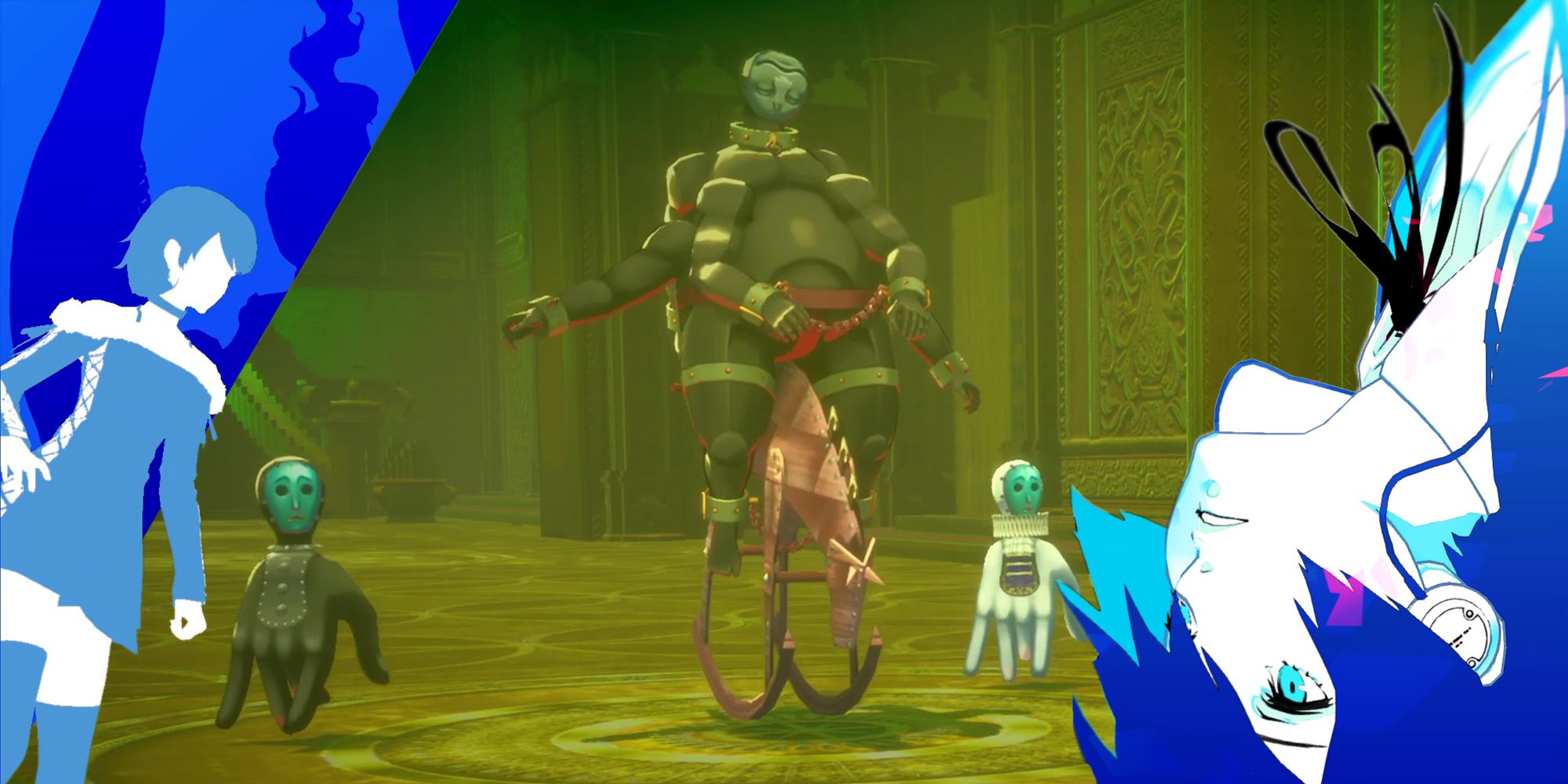 A picture of Persona 3 Reload showing Jotun of Authority just before the fight_