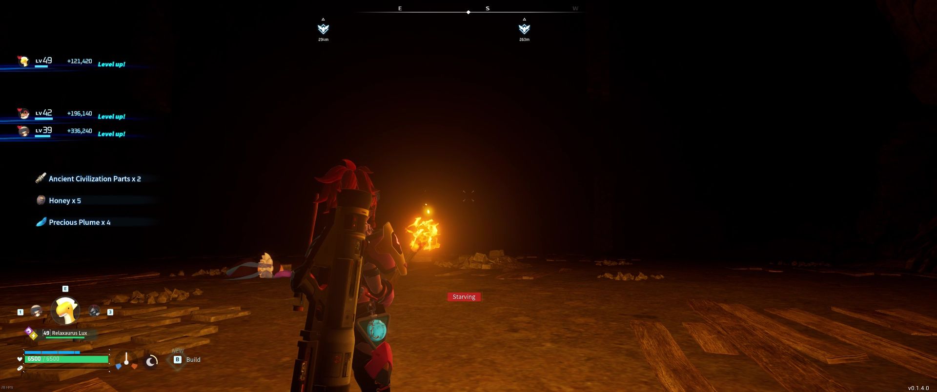 A picture of the rewards from Alpha Boss Elizabee in Palworld.