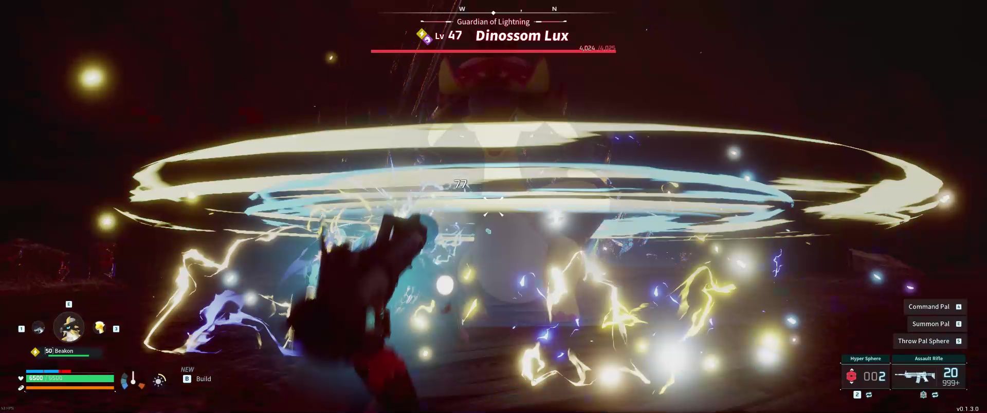 Alpha Boss Dinossom Lux using Shockwave