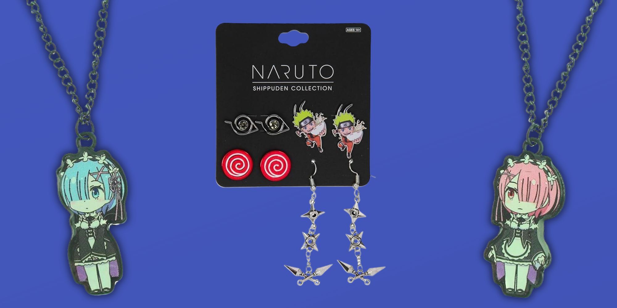 Japanese Anime Naruto uzumaki naruto Pendant Necklace 2 Colors 1PC Bab –  Cinily