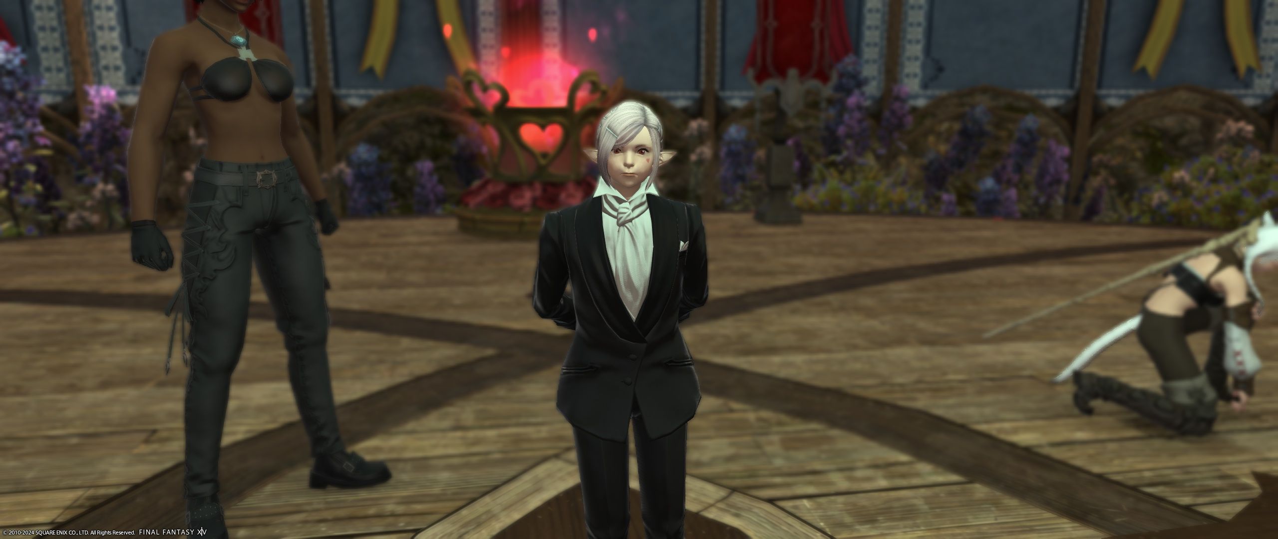 Astrid in Old Gridania in Final Fantasy 14