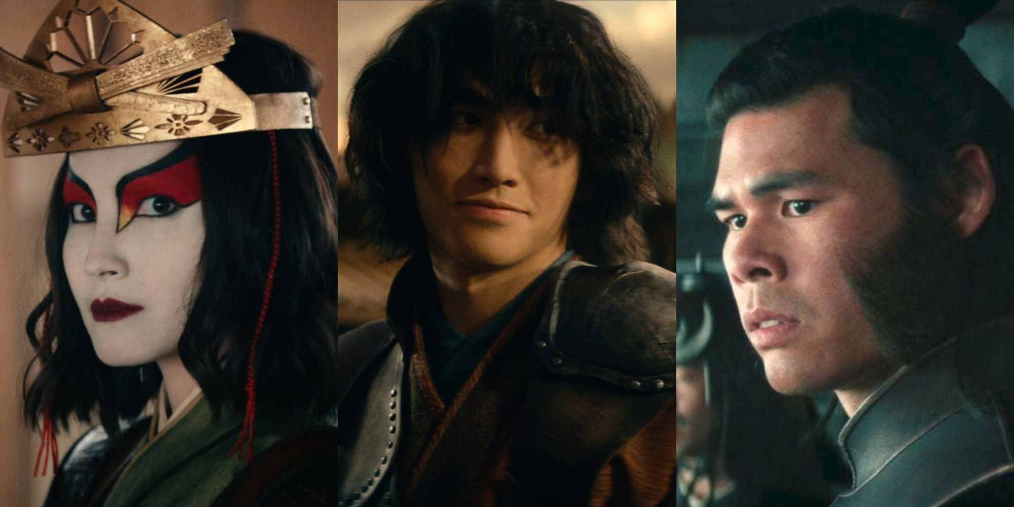Suki, Jet, and Jee, from Avatar: The Last Aibender Live Action Series