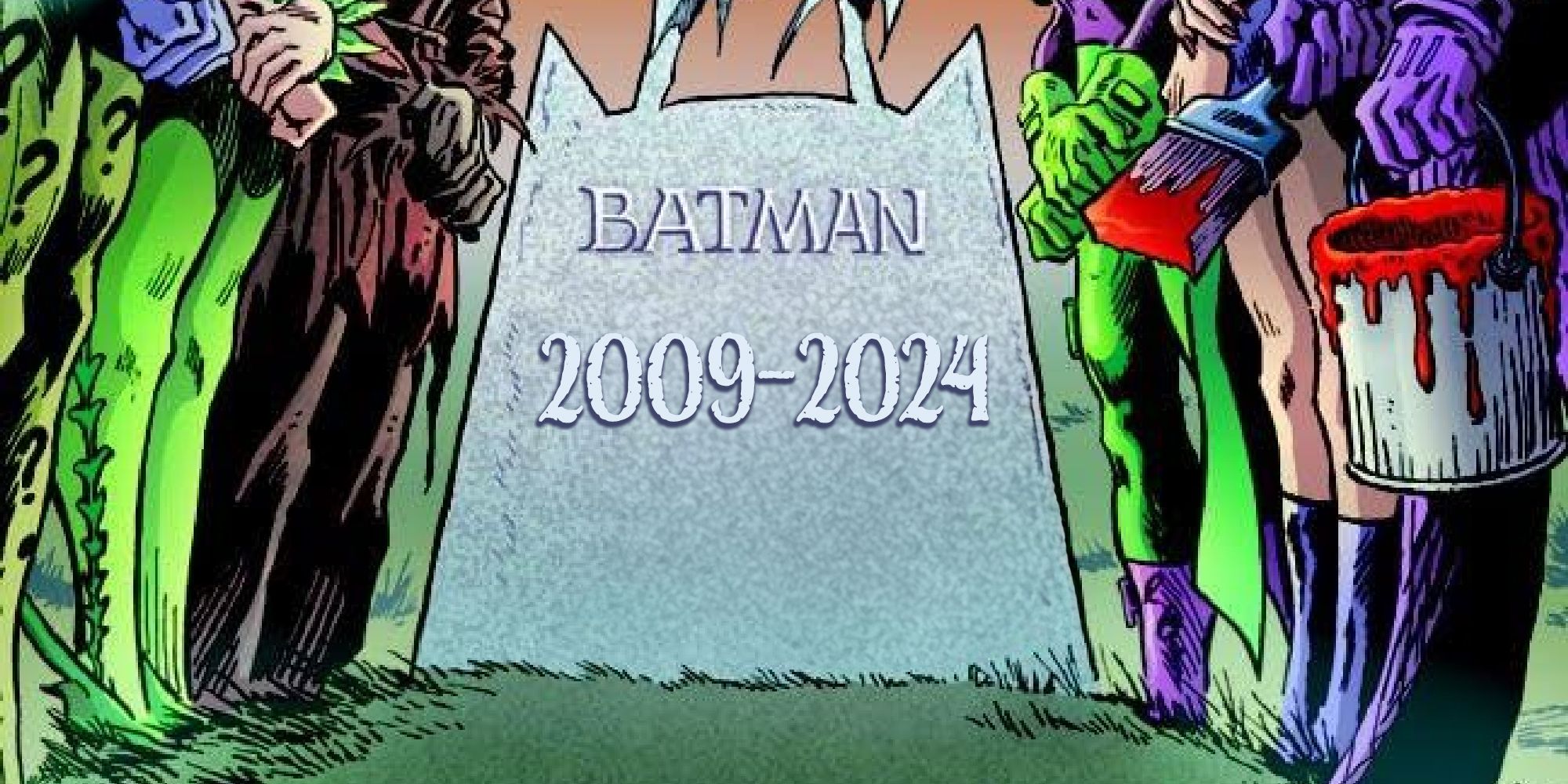 Batman grave changed to Arkham dates