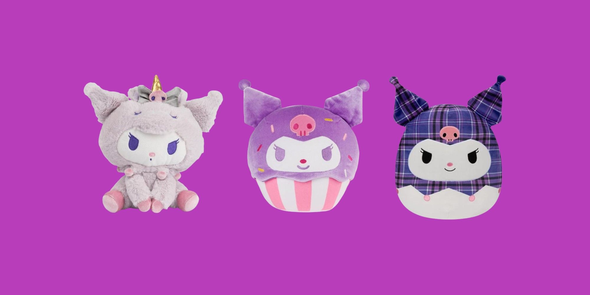 Hello Kitty Sanrio & Friends Kuromi Plush 