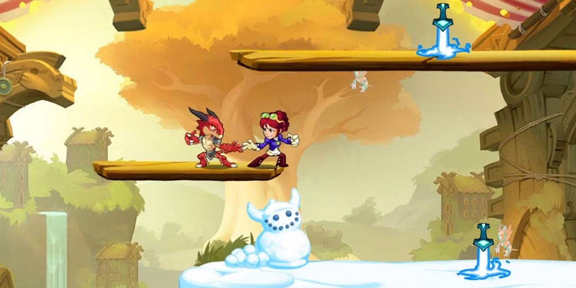 Brawlhalla Scarlet Faces Opponent