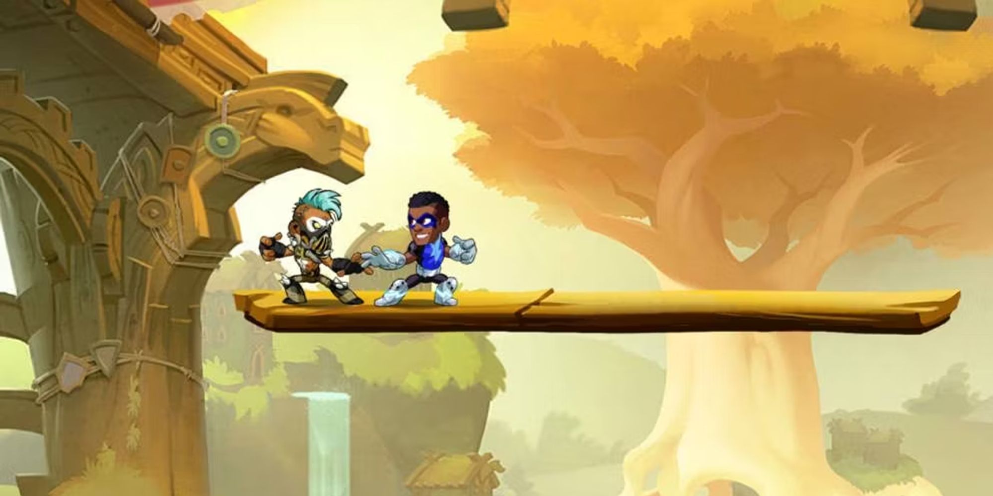 Brawlhalla Sentinel Faces An Opponent