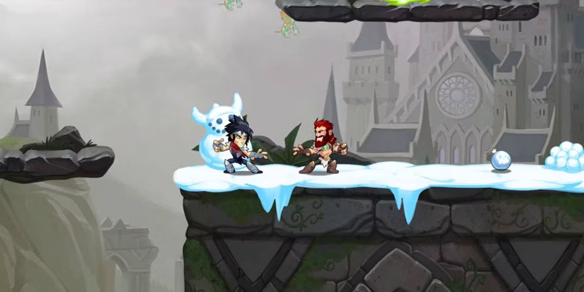 Brawlhalla Thor Faces An Opponent