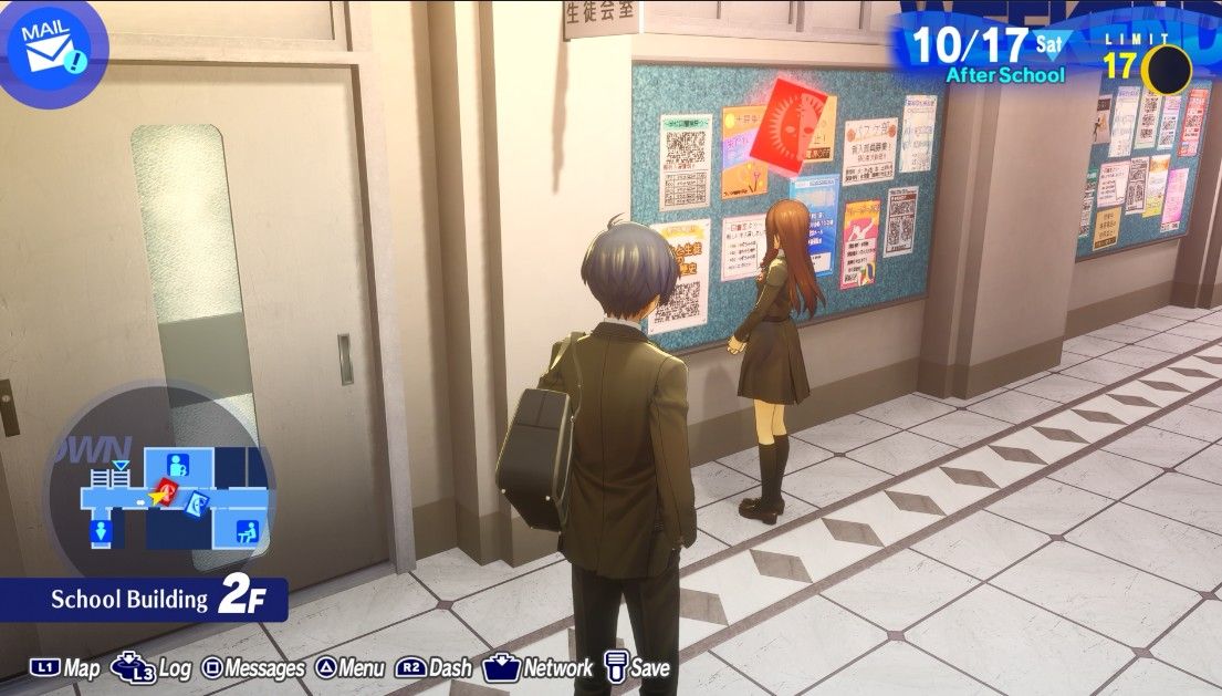 chihiro with a reversed tarot card over her head persona 3 reload broken social link p3r