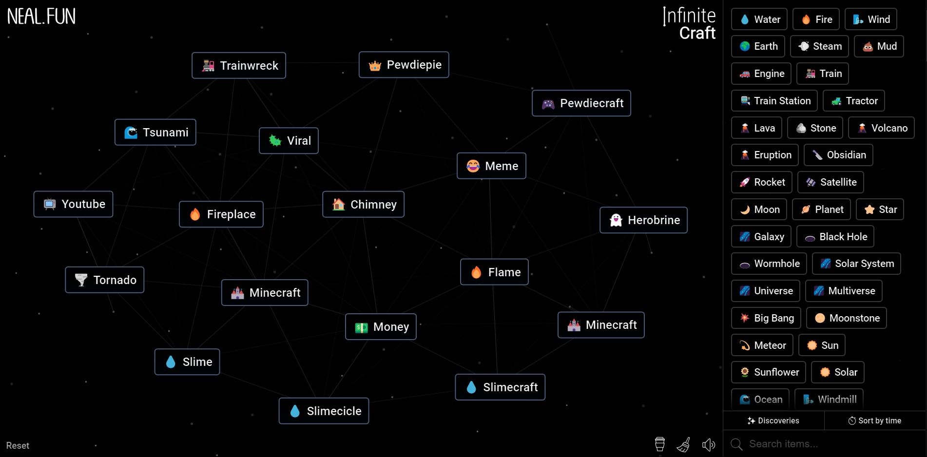 combinations that you can create with YouTube block