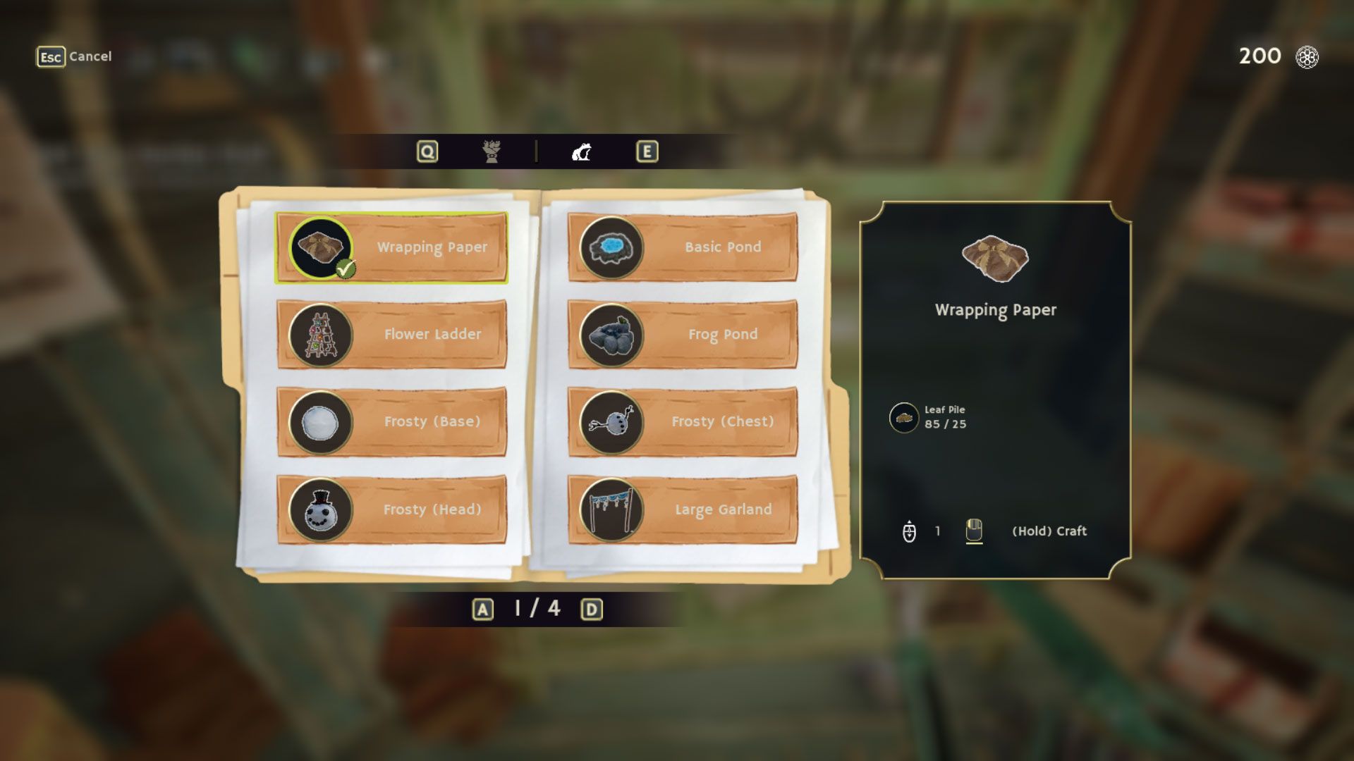 Crafting Table Inventory Screen How To Unlock And Use The Crafting Table In Garden Life: A Cozy Simulator
