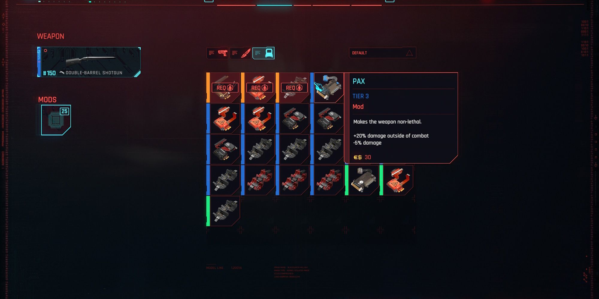 Cyberpunk 2077 PAX mod