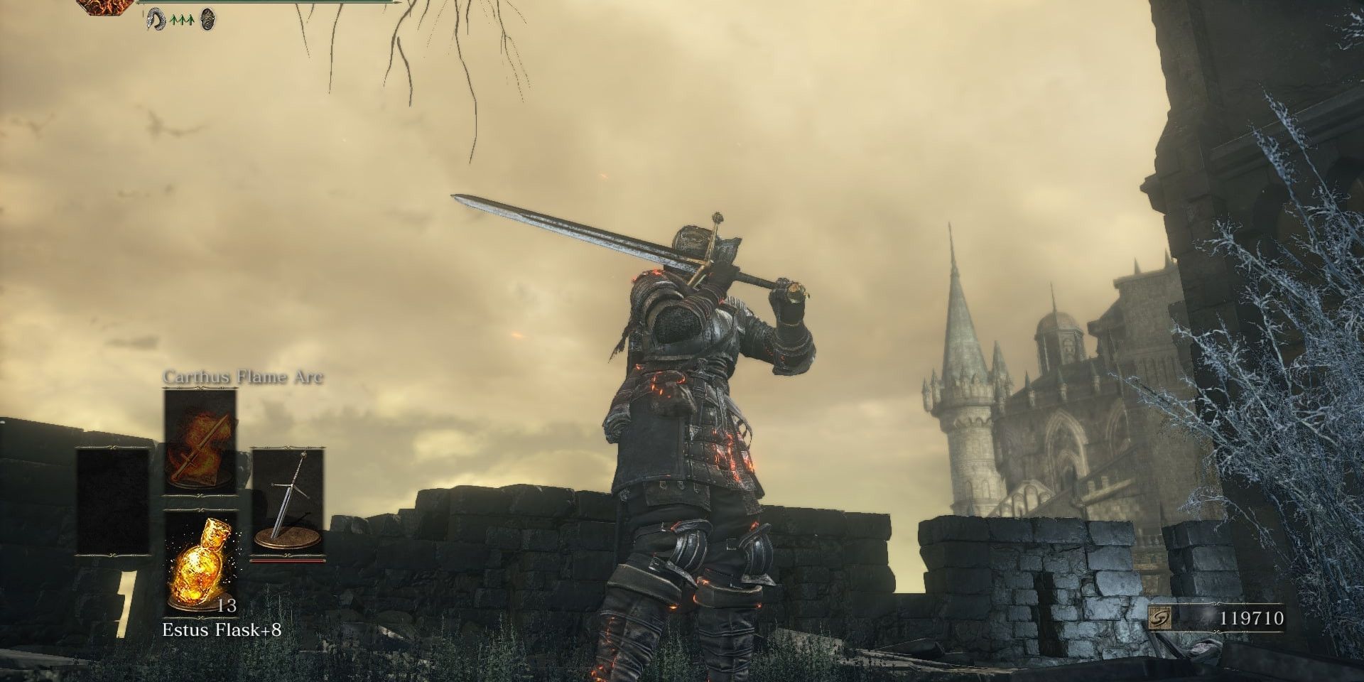  Claymore sword in Dark Souls 3.