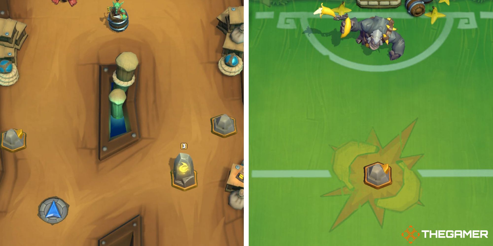 Dockmaster Mission Map On The Left And King Mukla On The Right