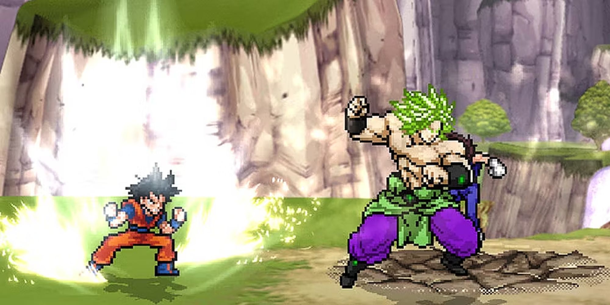Dragon Ball Super Climax Goku Prepares To Attack Broly
