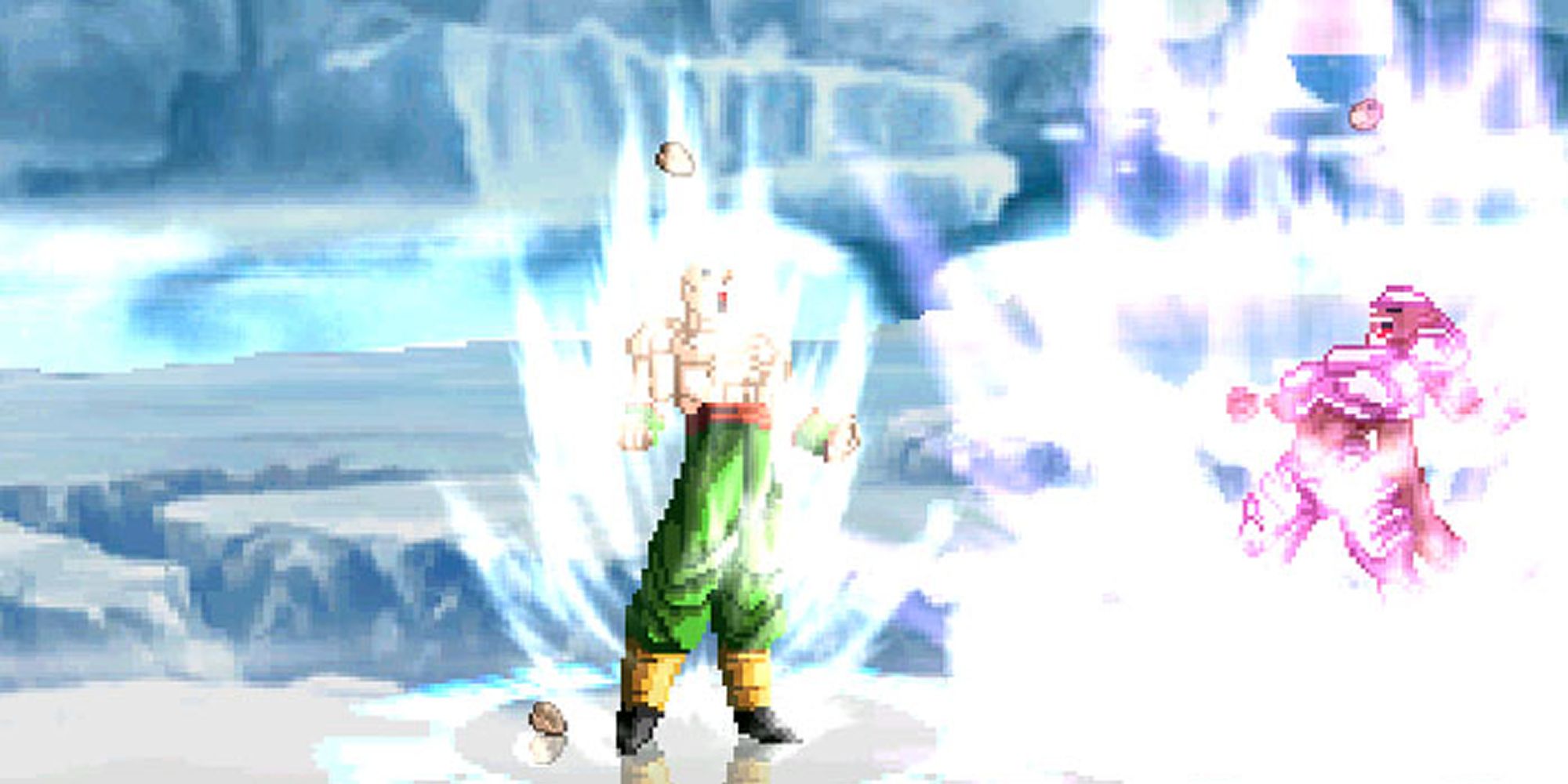 DRAGON BALL Z ULTIMATE FIGHTER 2 Characters Powering Up