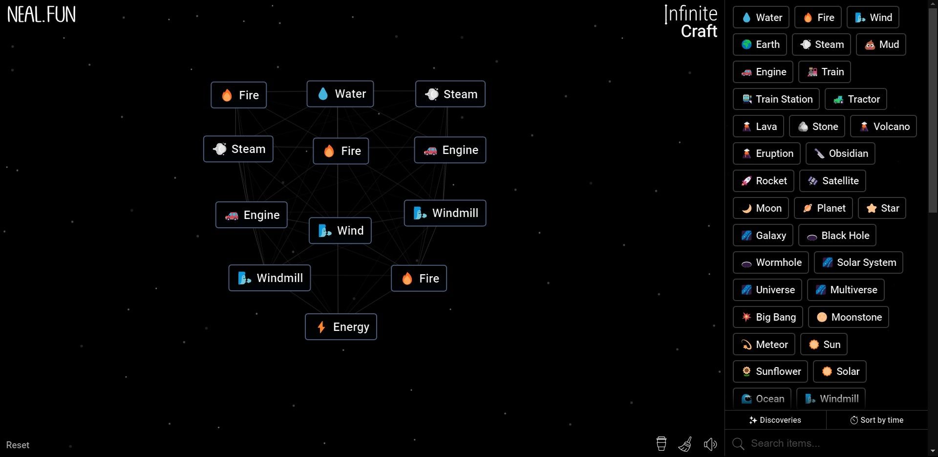 How To Make Energy In Infinite Craft