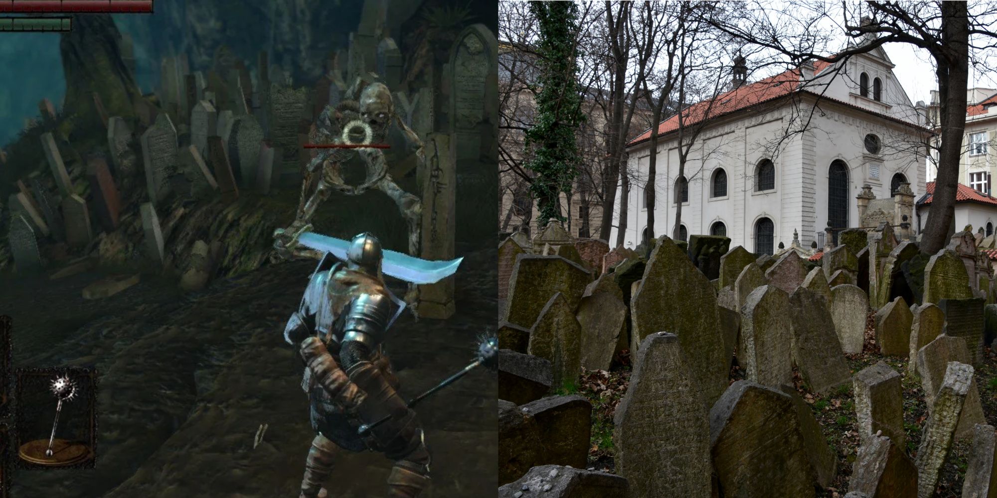 Dark Souls Locations You Can Visit In Real Life   Firelink Shrine Cemetary Dark Souls Old Jewish Cemetary Prague 