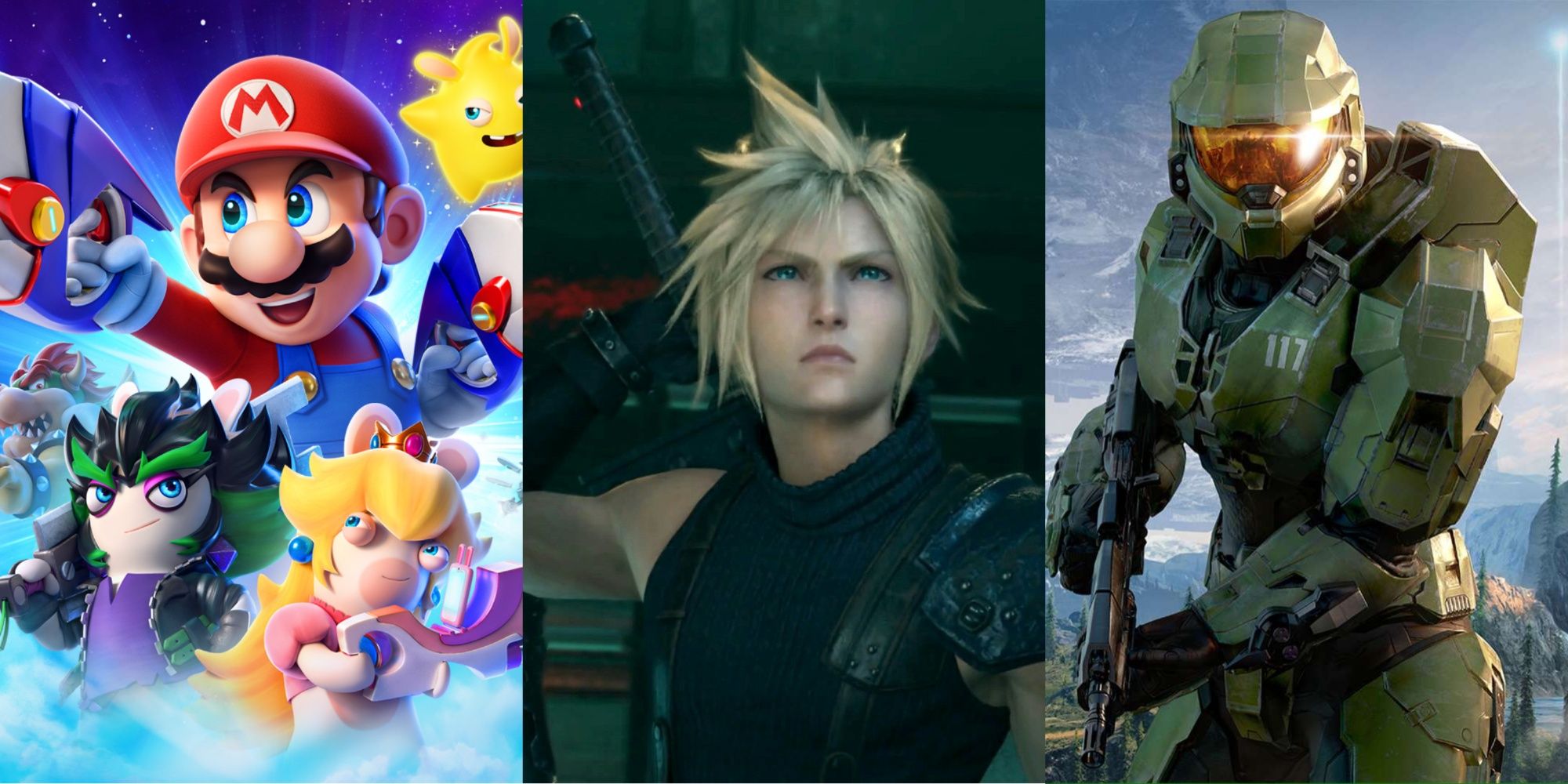Games That Should Go Multiplatform: Mario + Rabbids, Cloud in Final Fantasy 7 Remake, and Halo Infinite