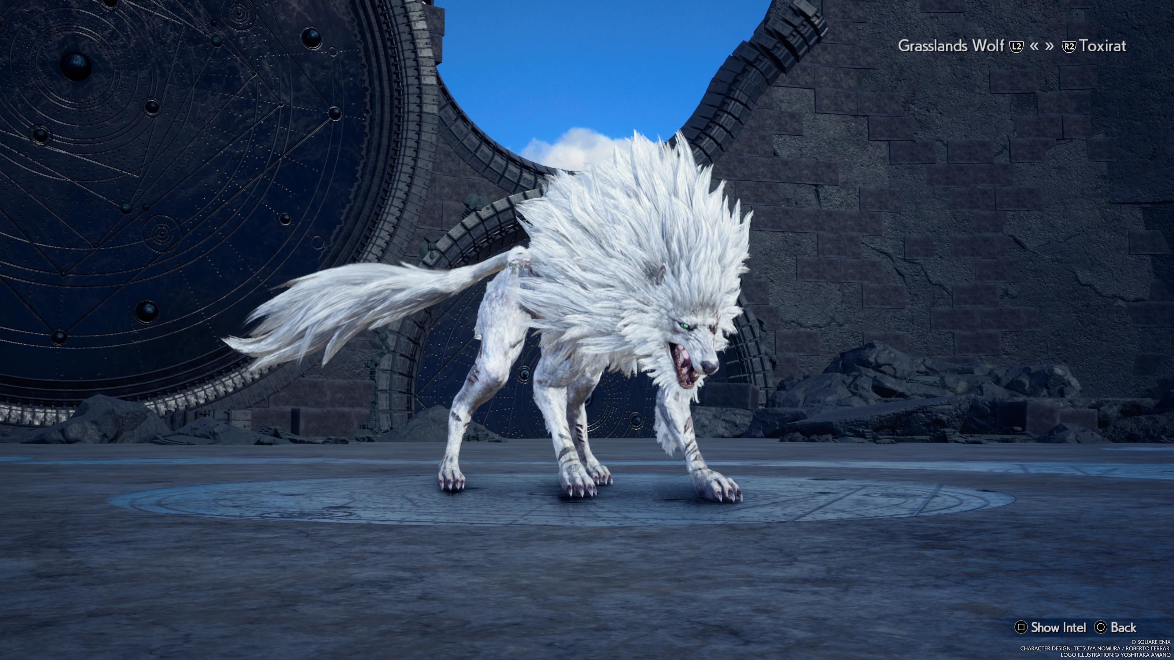 Grasslands Wolf rare variant in FF7 Rebirth