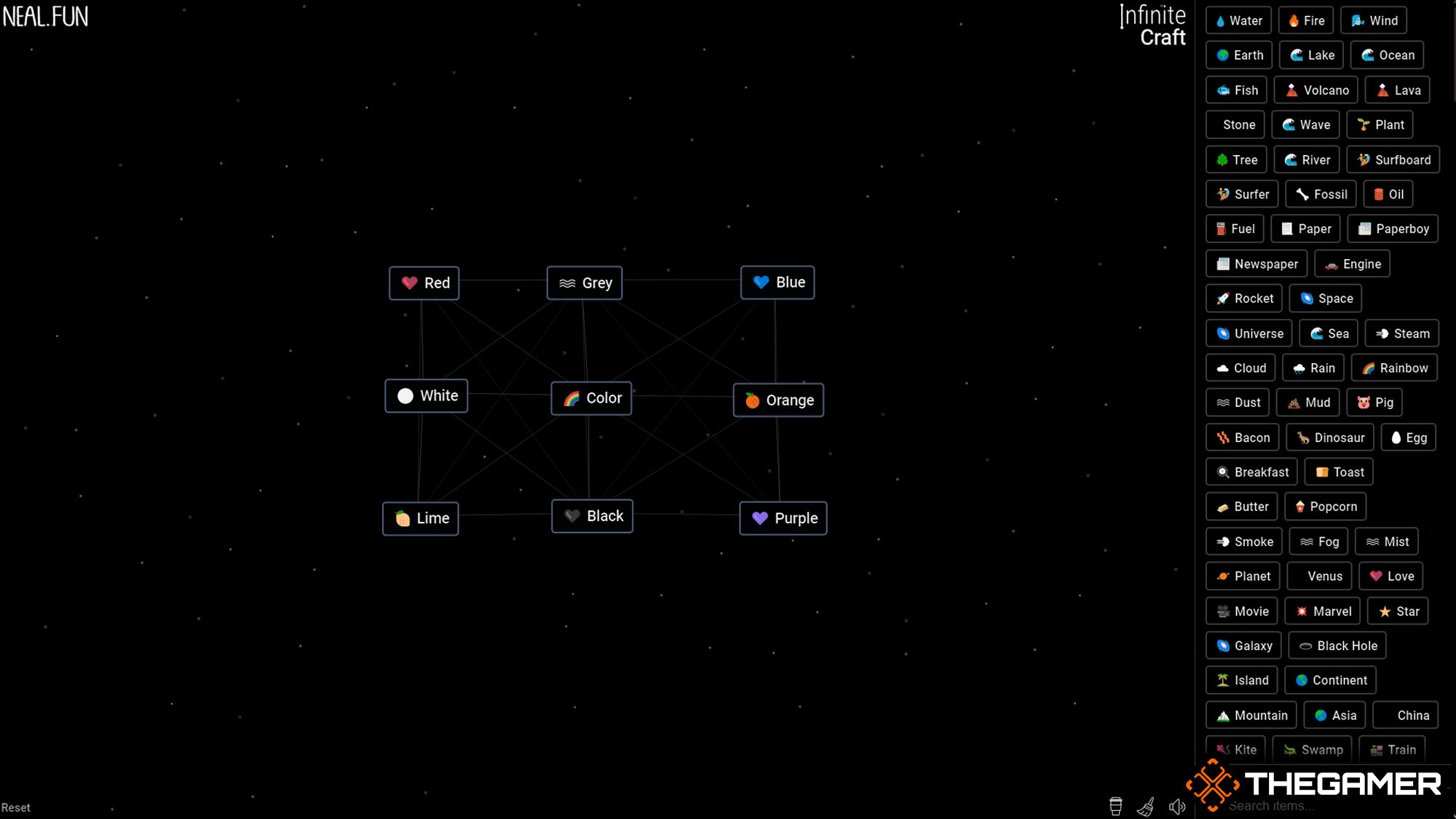 Infinite Craft - Craftable Blocks With Color