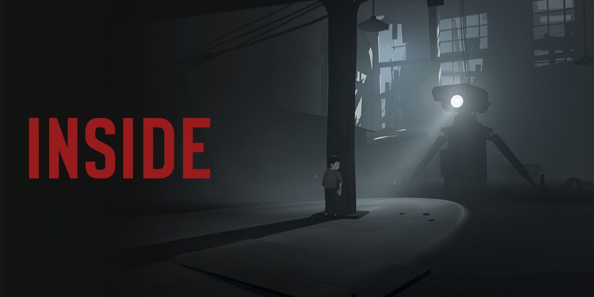 پسری از یک ربات غول پیکر در Inside پنهان می شود