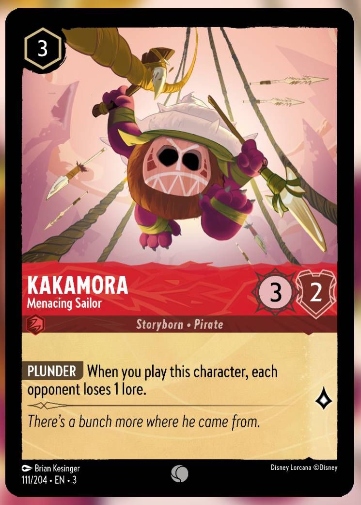 kakamora menacing sailor lorcana