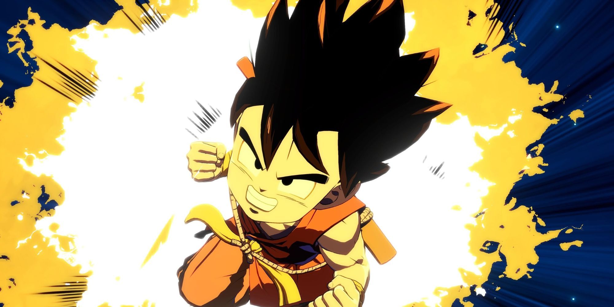 Kid Goku in Dragon Ball FighterZ.