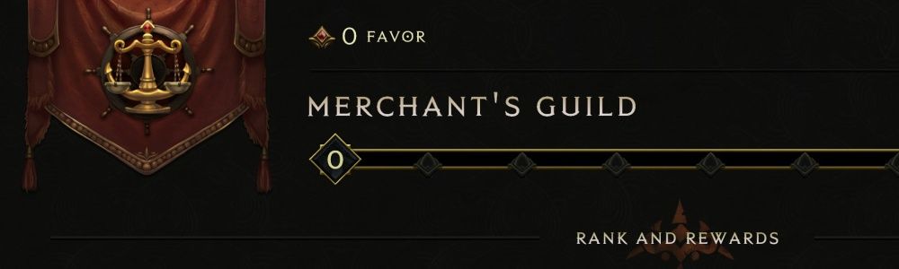Last Epoch Merchant&rsquo;s Faction Banner