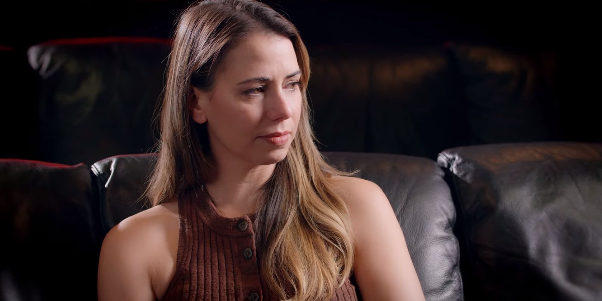 Actor Laura Bailey bring interviewed as part of a documentary on The Last of Us Part 2