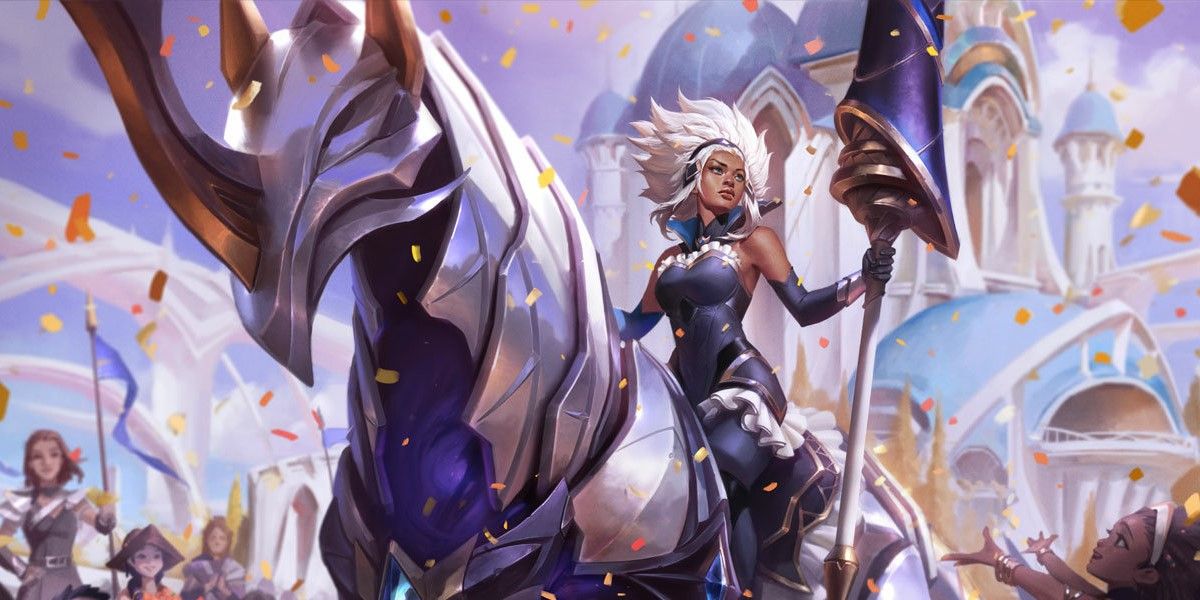 League Of Legends Battle Queen Rell Splash Art