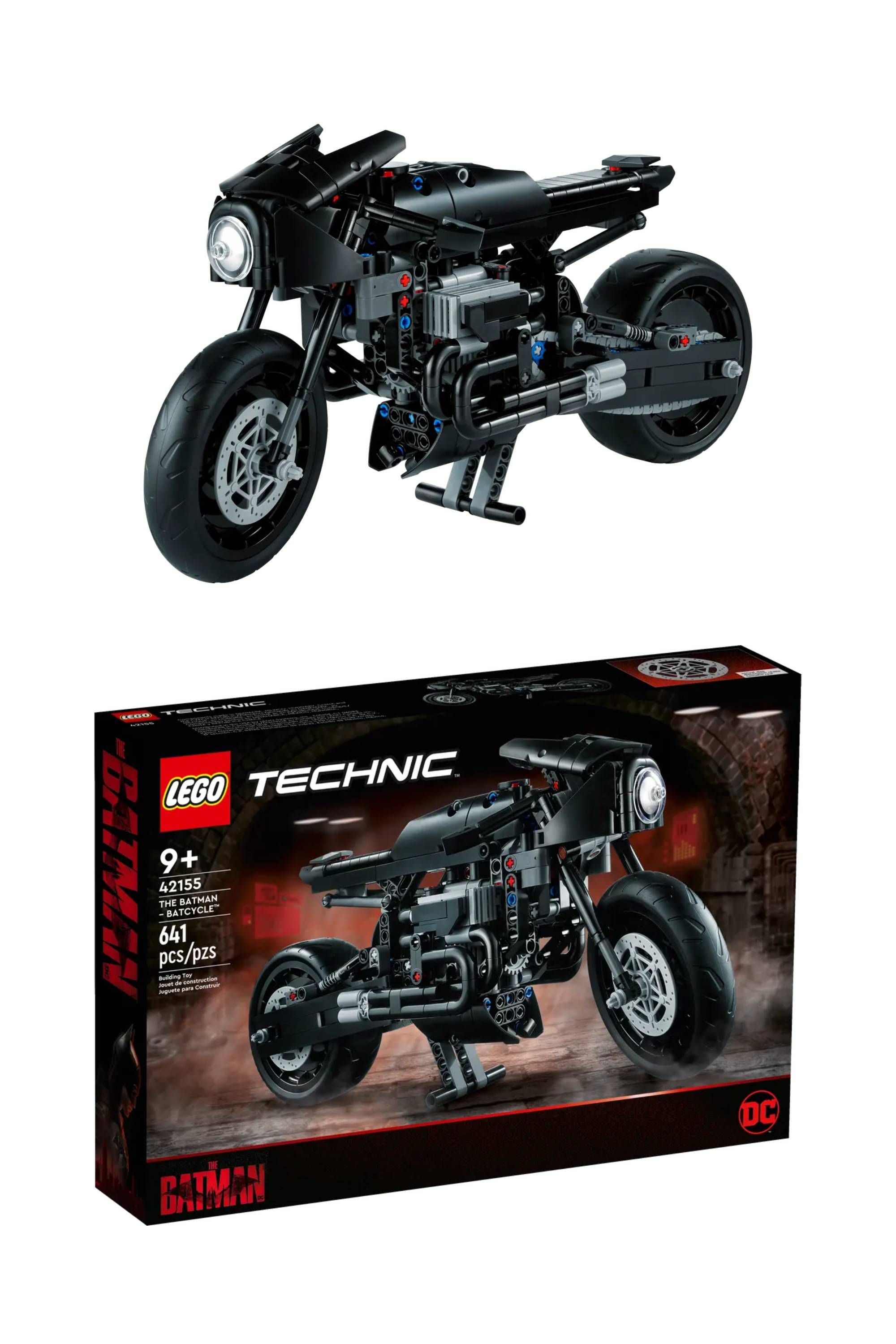 بهترین مجموعه لگوهای بتمن در سال 2024 3 LEGO Technic The Batman Batcycle