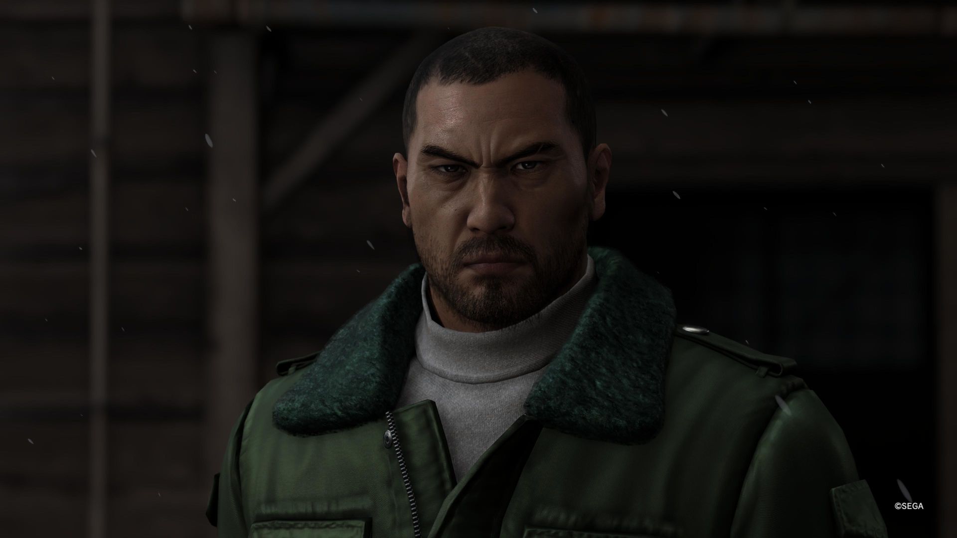 Like A Dragon Infinite Wealth Saejima ready for battle.