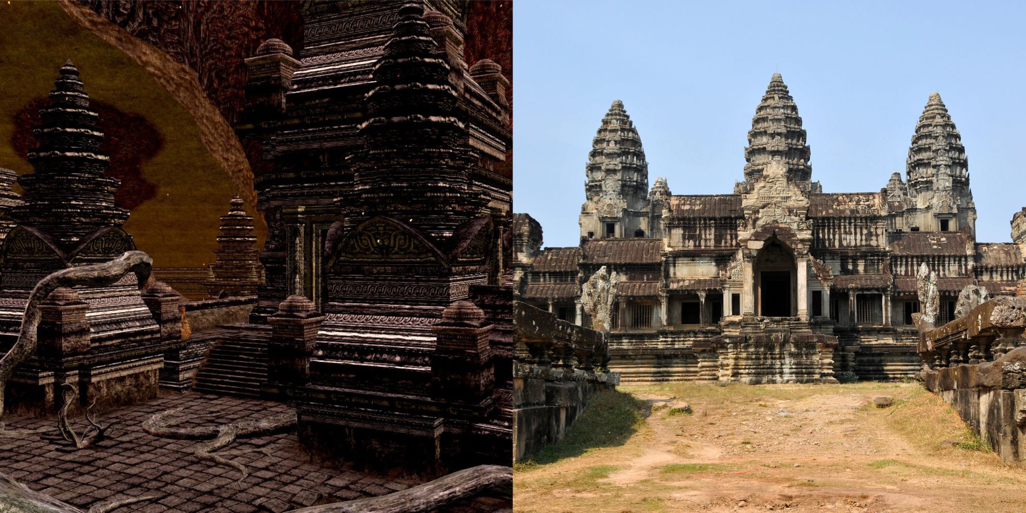 Dark Souls Locations You Can Visit In Real Life   Lost Izalith Dark Souls Angkor Wat Cambodia 