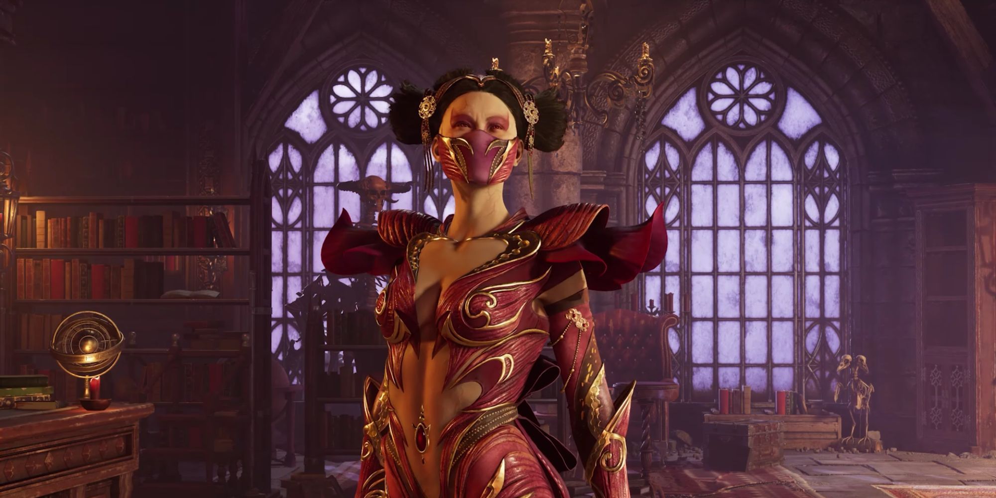 Mileena in Mortal Kombat 1's Season of the Huntress.