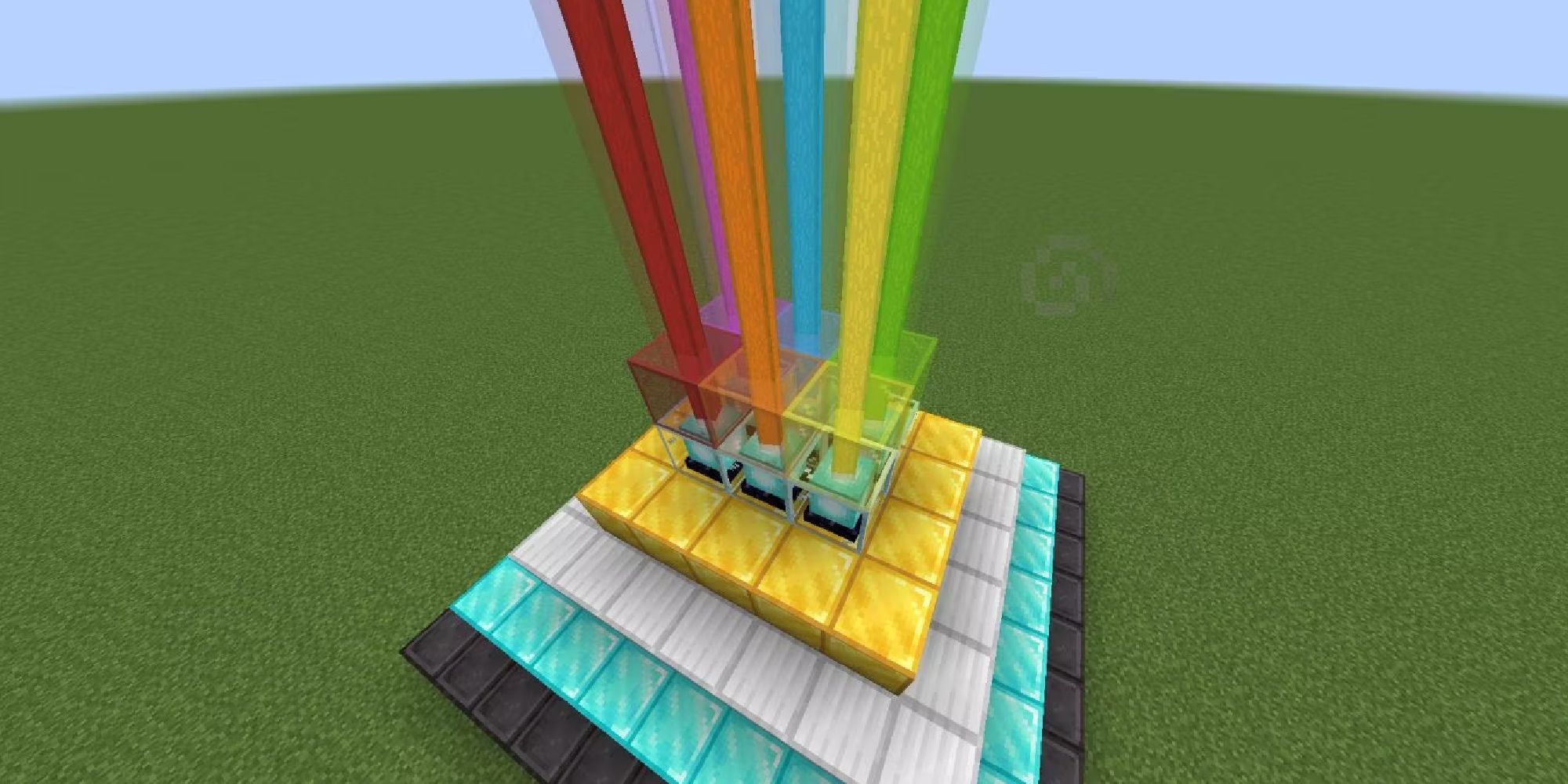 minecraft multicolored beacon-1