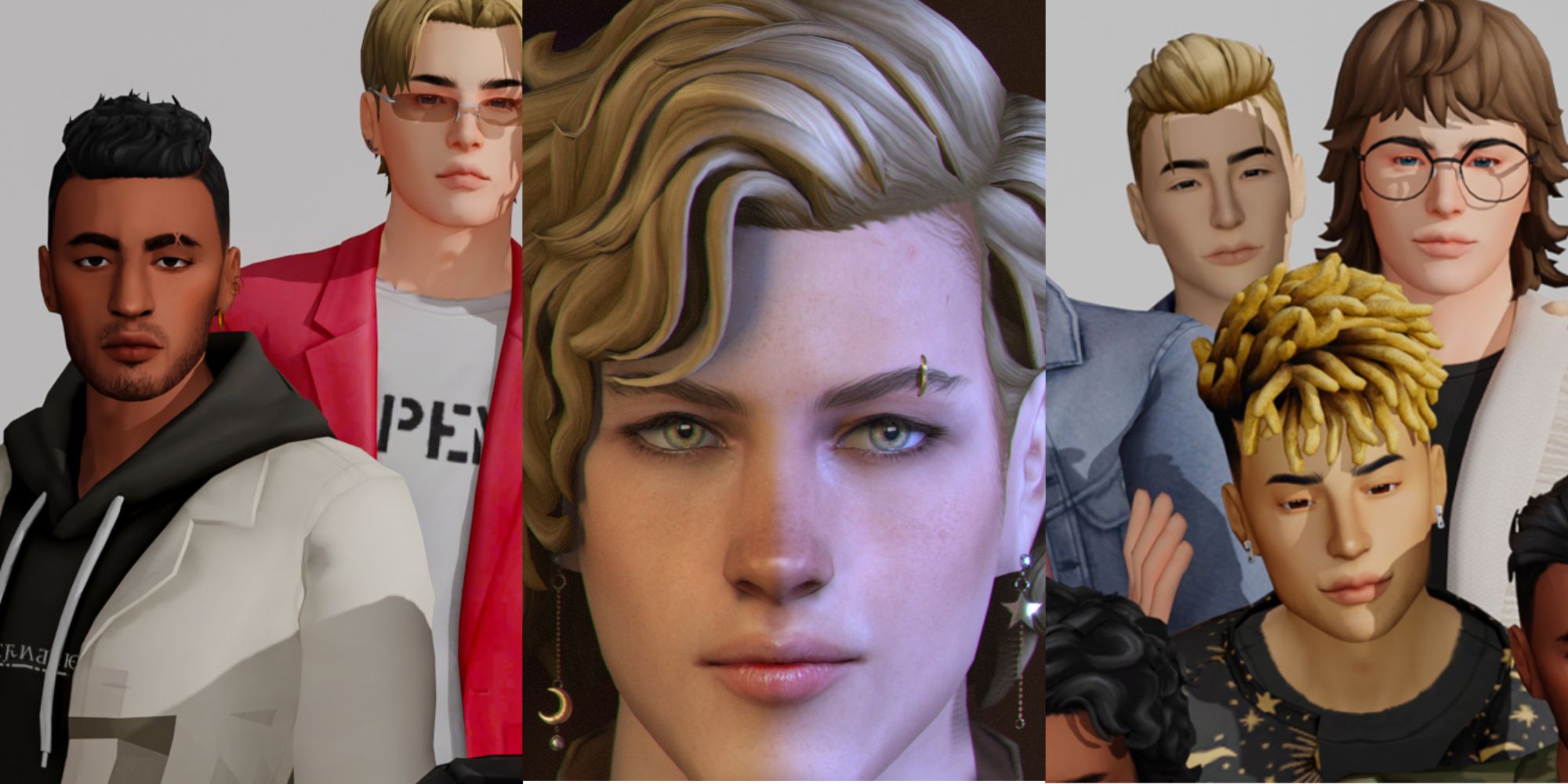 Cazy's #200C&D Male Hairstyles - Sims 3 | Sims 3 male hair, Sims 3, Mens  hairstyles