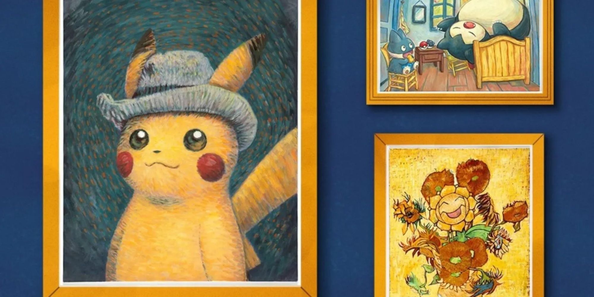 van gogh paintings reimagined to include pokemon