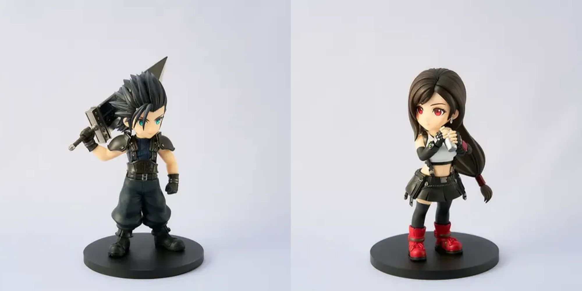 zack and tifa final fantasy 7 rebirth adorable arts figures