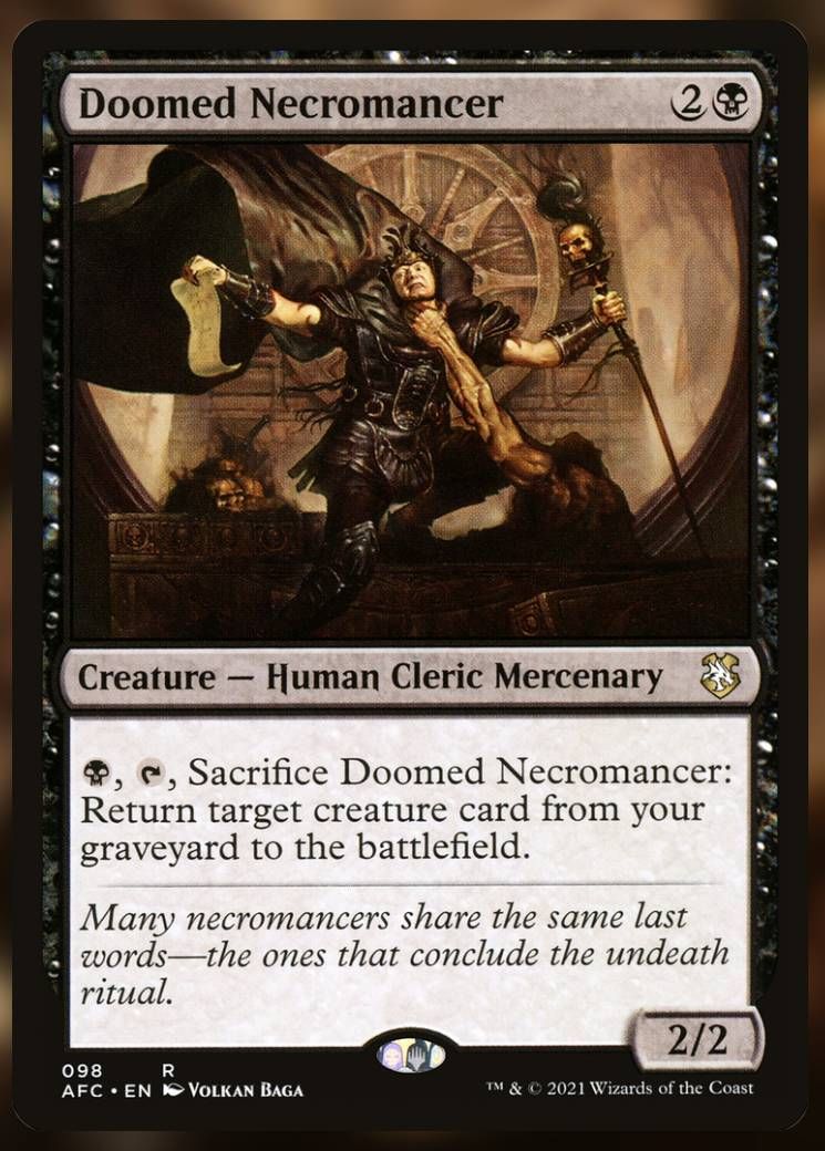 MTG - Doomed Necromancer