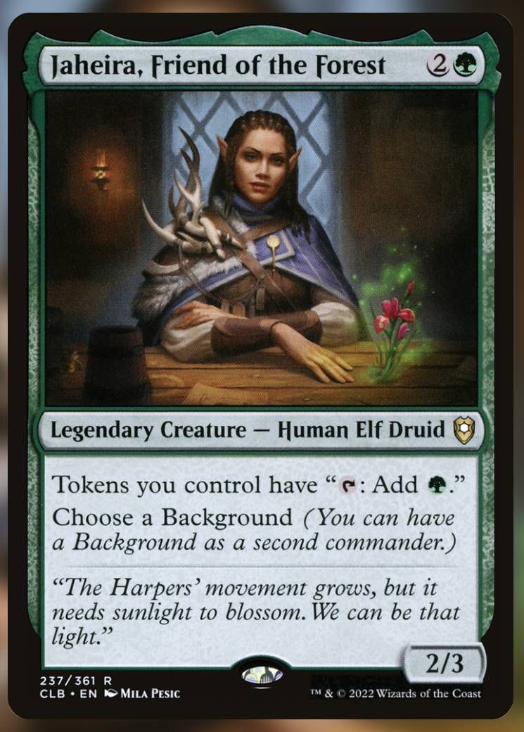 MTG - Jaheira, Friend of the Forest