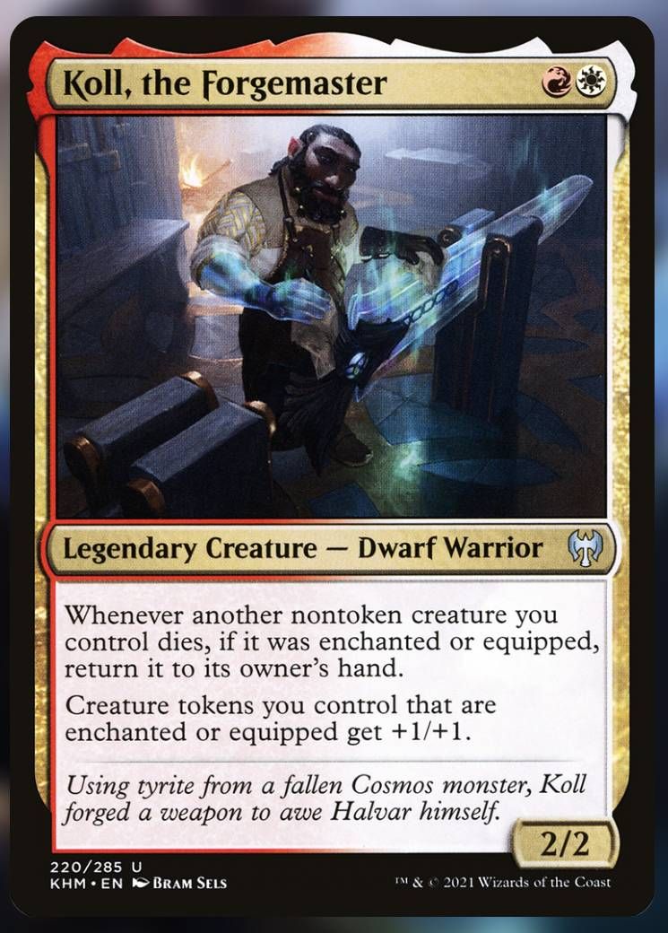 MTG - Koll, the Forgemaster