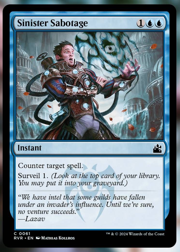MTG - Sinister Sabotage