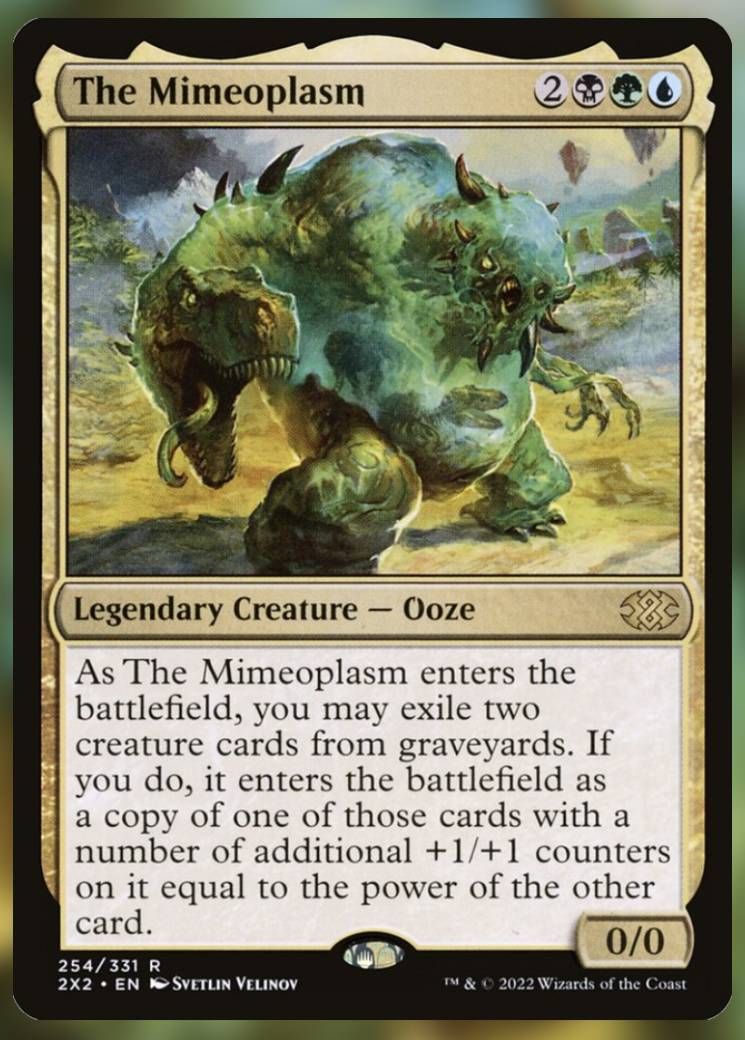 The Mimeoplasm Magic The Gathering Card
