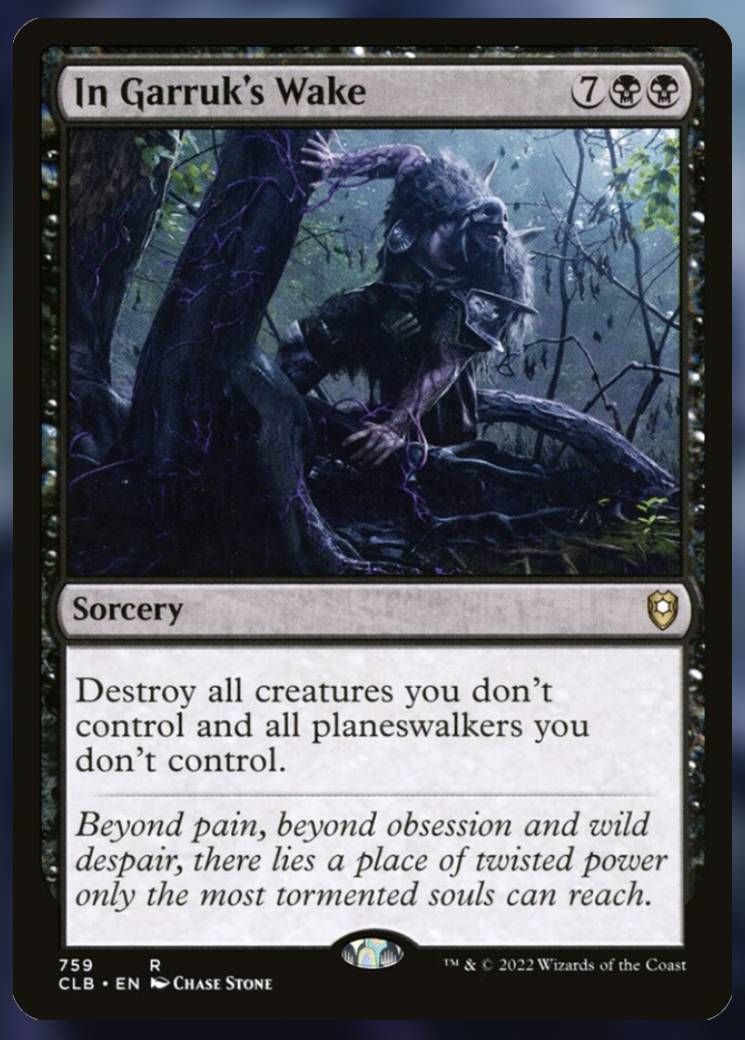 In Garruk&rsquo;s Wake Magic The Gathering Card