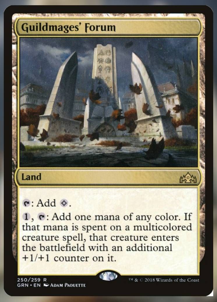 Guildmages' Forum Magic The Gathering Card