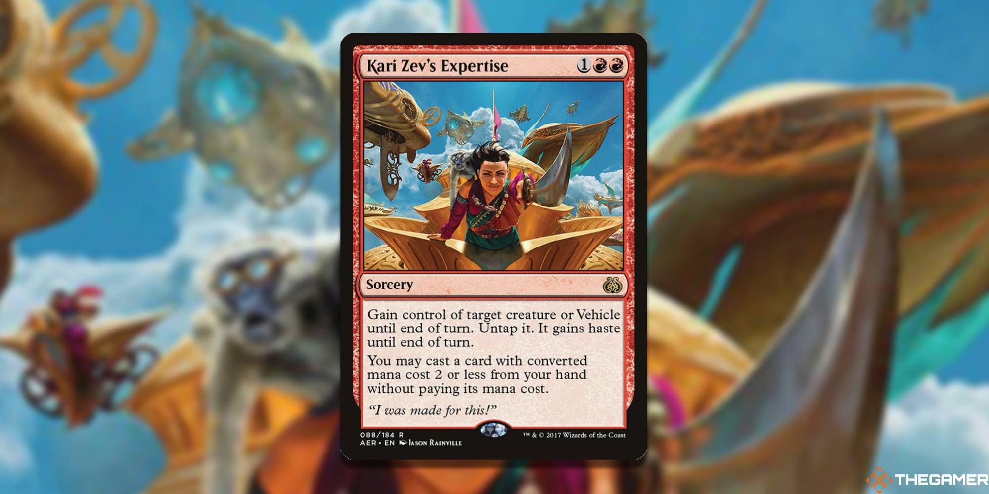 Kari Zev&rsquo;s Expertise Magic The Gathering Card
