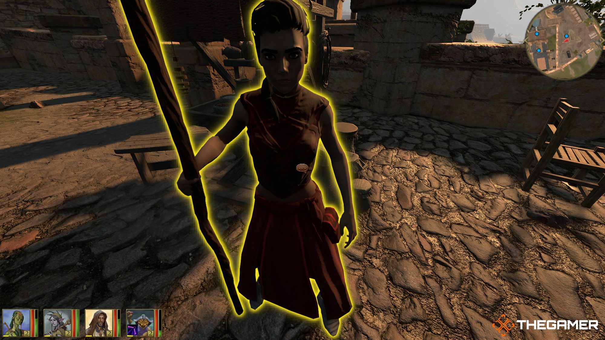 Party In Front of Trader Jeva In Archaelund